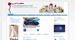 Desktop Screenshot of cosaregalare.net